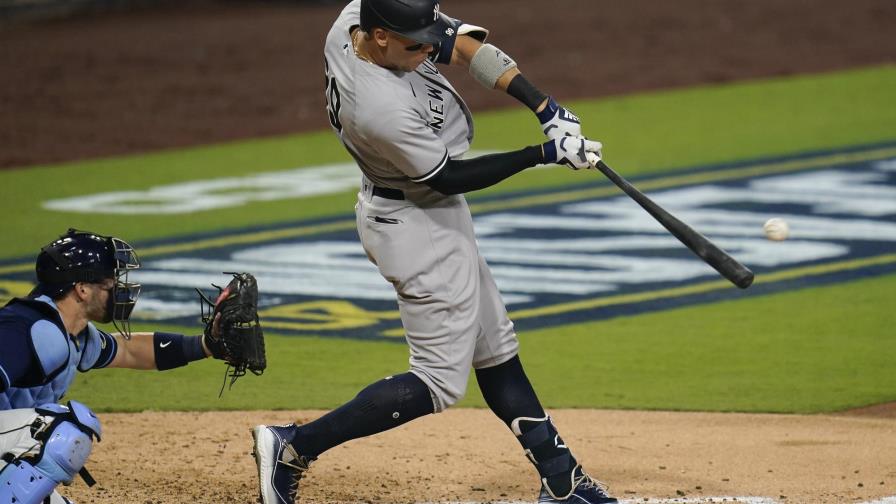 Stanton y Yanquis arrollan 9-3 a los Rays en primer juego