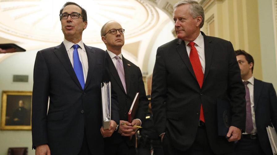 Trump y Congreso acuerdan rescate de 2 billones de dólares Trump y Congreso acuerdan rescate de 2 billones de dólares