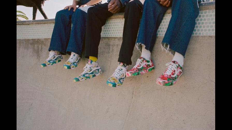 Kenzo x Vans llenan de flores el verano