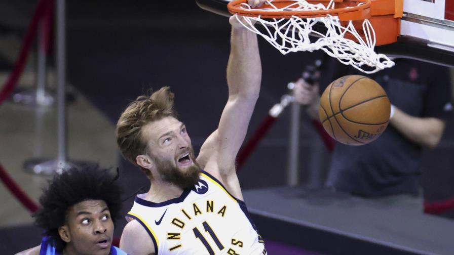 Pacers vencen a Rockets, que sufren su 4to  revés seguido