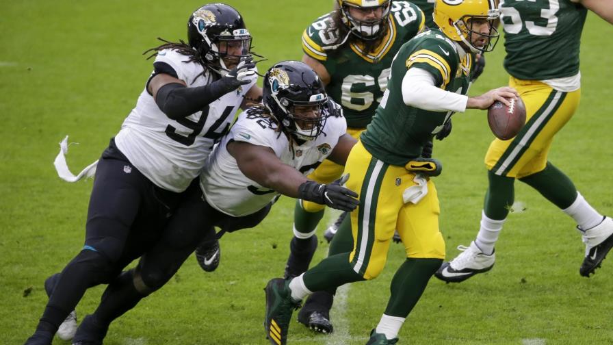 Packers remontan para derrotar 24-20 a Jaguars