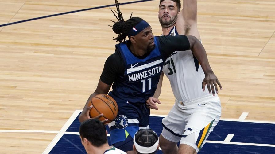 Timberwolves derrotan al Jazz por tercera vez en la temporada; Towns, 21 puntos