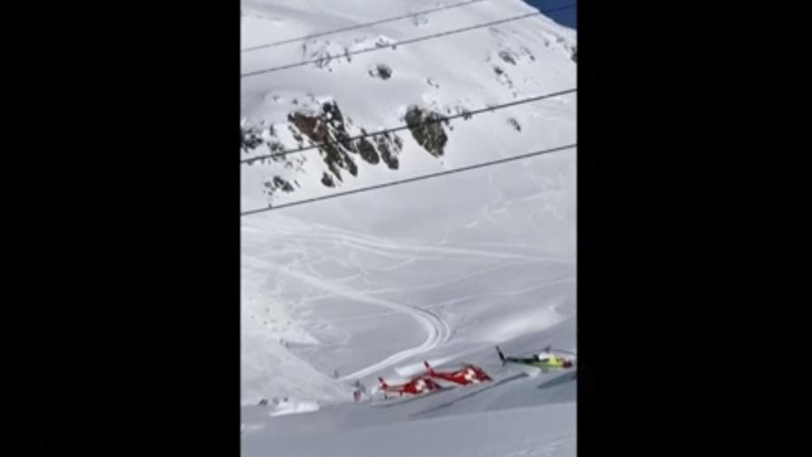 Avalancha sepulta pista para esquiar en Suiza; 2 heridos Avalancha sepulta pista para esquiar en Suiza; 2 heridos