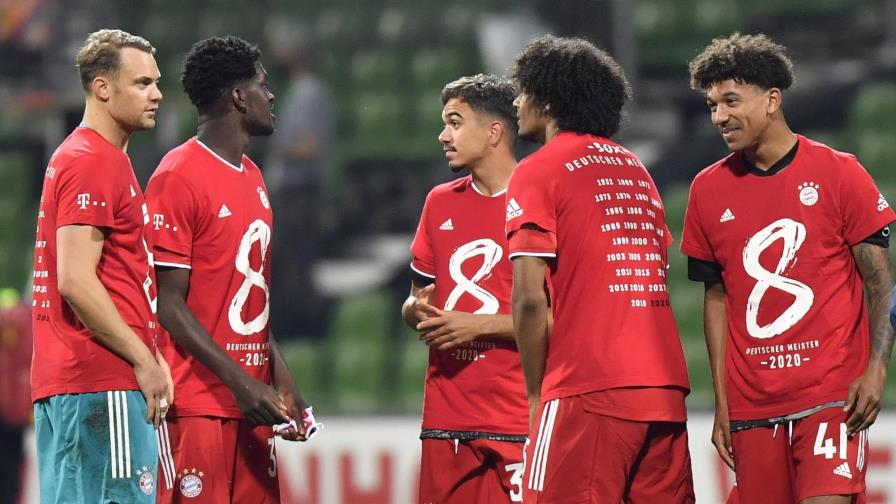 Bayern Múnich encadena 8vo título seguido en la Bundesliga