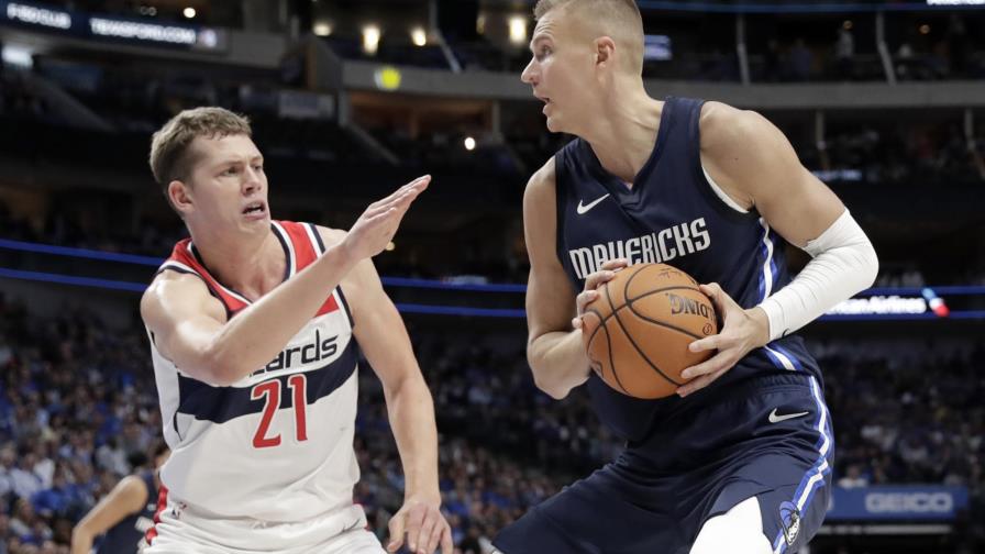 Doncic y Porzingis debutan juntos en triunfo de Mavericks