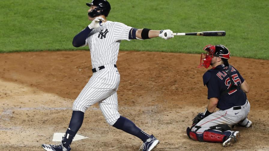Con jonrones de Judge, Yanquis barre serie ante Medias Rojas