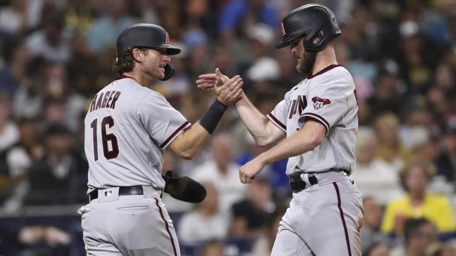 D-backs anotan 6 carreras en la 4ta y vencen 8-5 a Padres