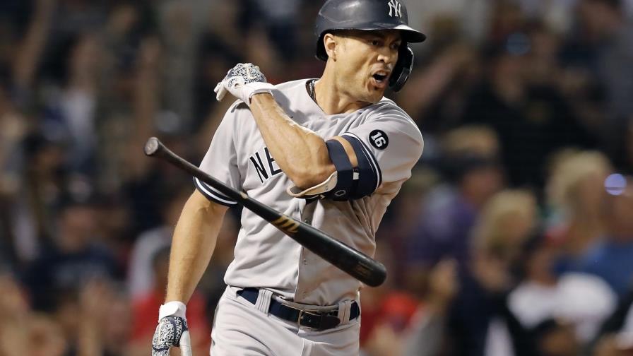 Stanton batea grand slam; Yanquis alcanzan a Medias Rojas