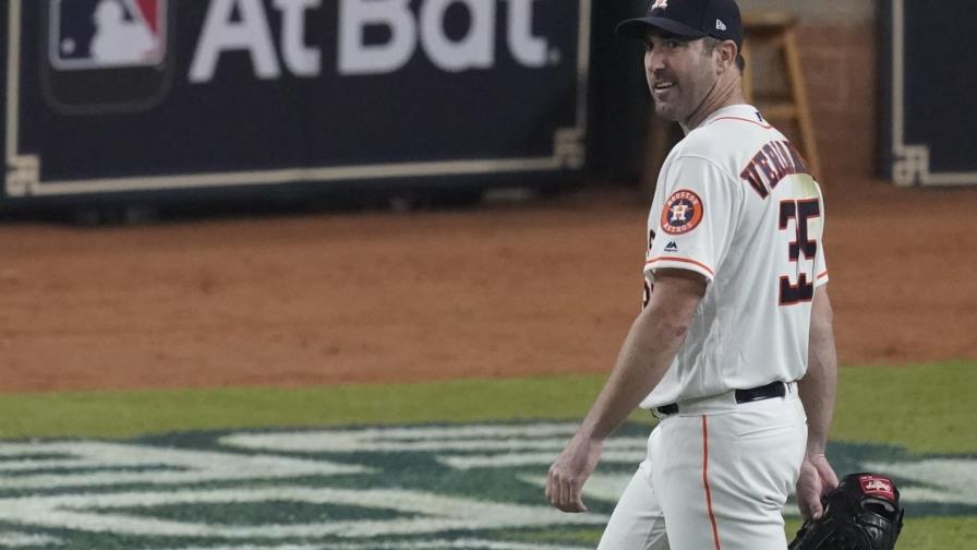 Verlander, 1er pitcher con foja de 0-5 en Serie Mundial