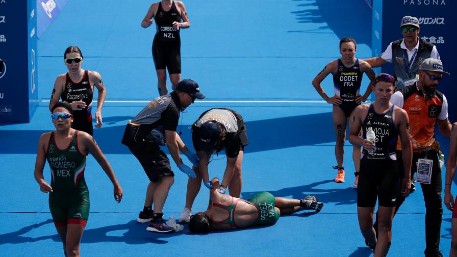 El calor en Tokio obliga abreviar prueba de triatlón femenino