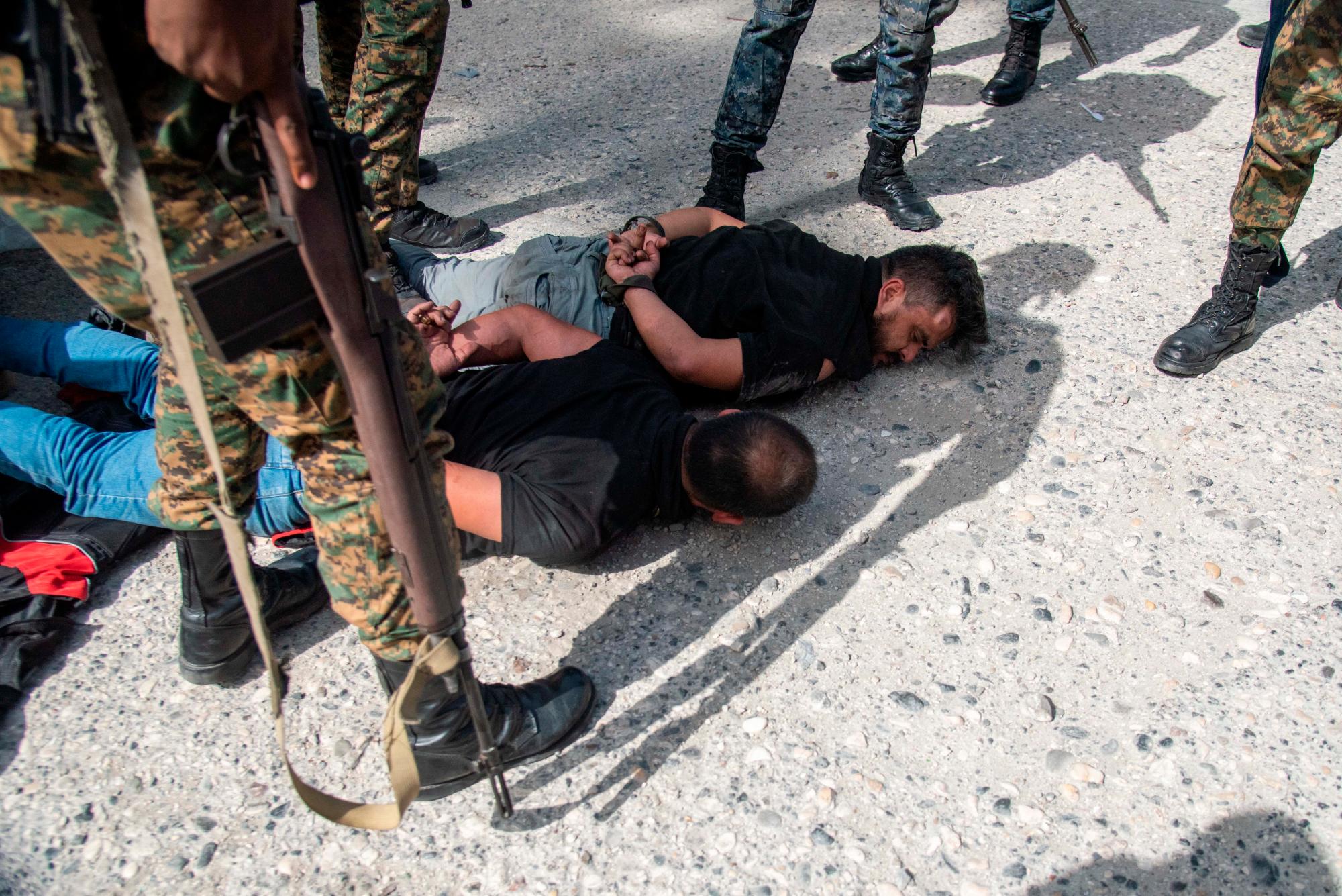 En imágenes: 15 arrestados por el magnicidio en Haití y cuatro sospechosos muertos