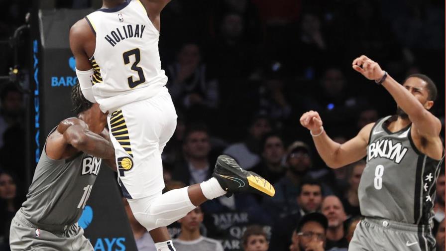 Holiday y Sabonis lideran a Pacers en paliza sobre Nets Holiday y Sabonis lideran a Pacers en paliza sobre Nets