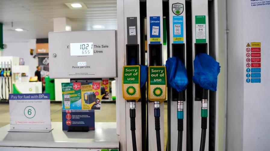 Gobierno británico ve “primeras señales” de estabilización en las gasolineras