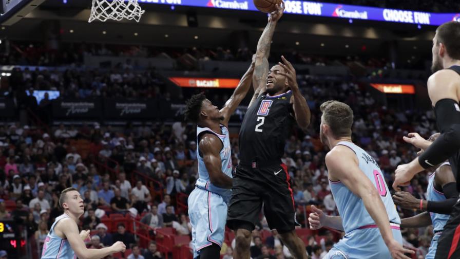Primer triple-doble de Leonard impulsa a Clippers ante Heat