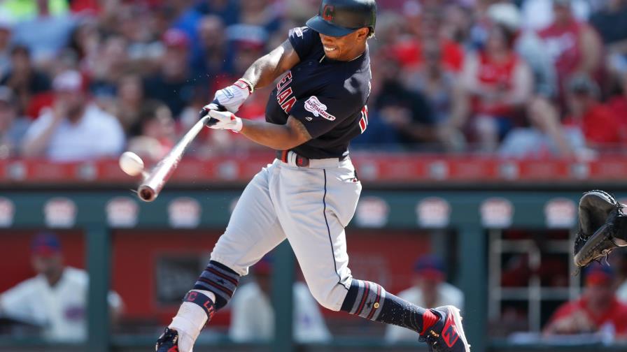 Lindor y Pérez lideran ataque de Indios ante Rojos