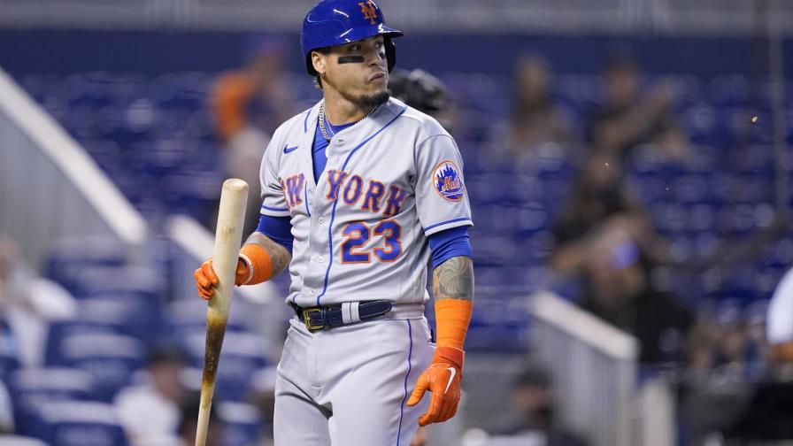 Mets colocan a Báez en lista de lesionados