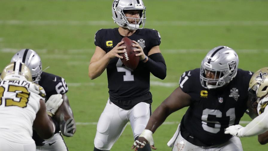 Raiders estrenan su estadio con triunfo 34-24 sobre Saints Raiders estrenan su estadio con triunfo 34-24 sobre Saints