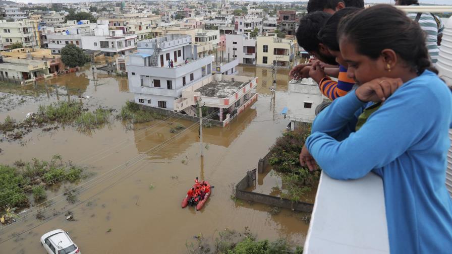 Al menos 15 muertes por inundaciones en el sur de India