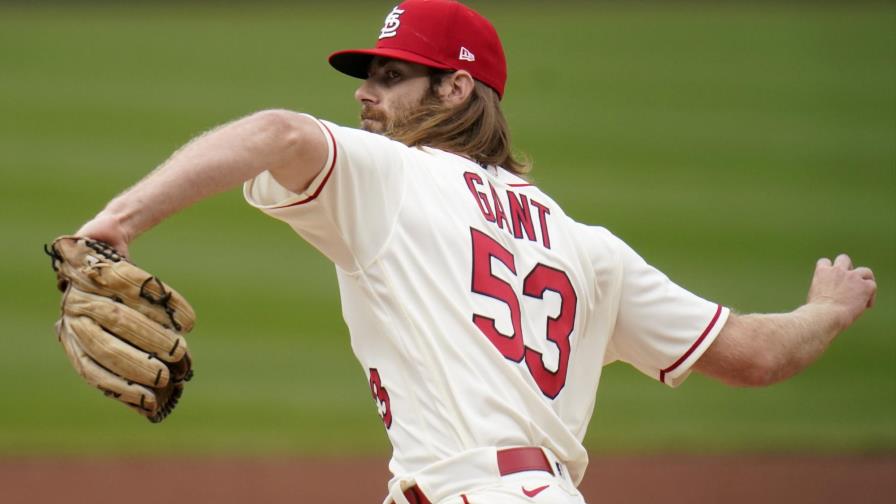 Gant se destaca en 6 innings; Cardenales vencen a Rojos