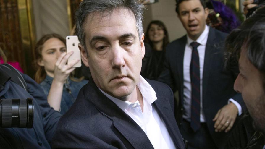 Michael Cohen, exabogado personal de Trump, vuelve a prisión