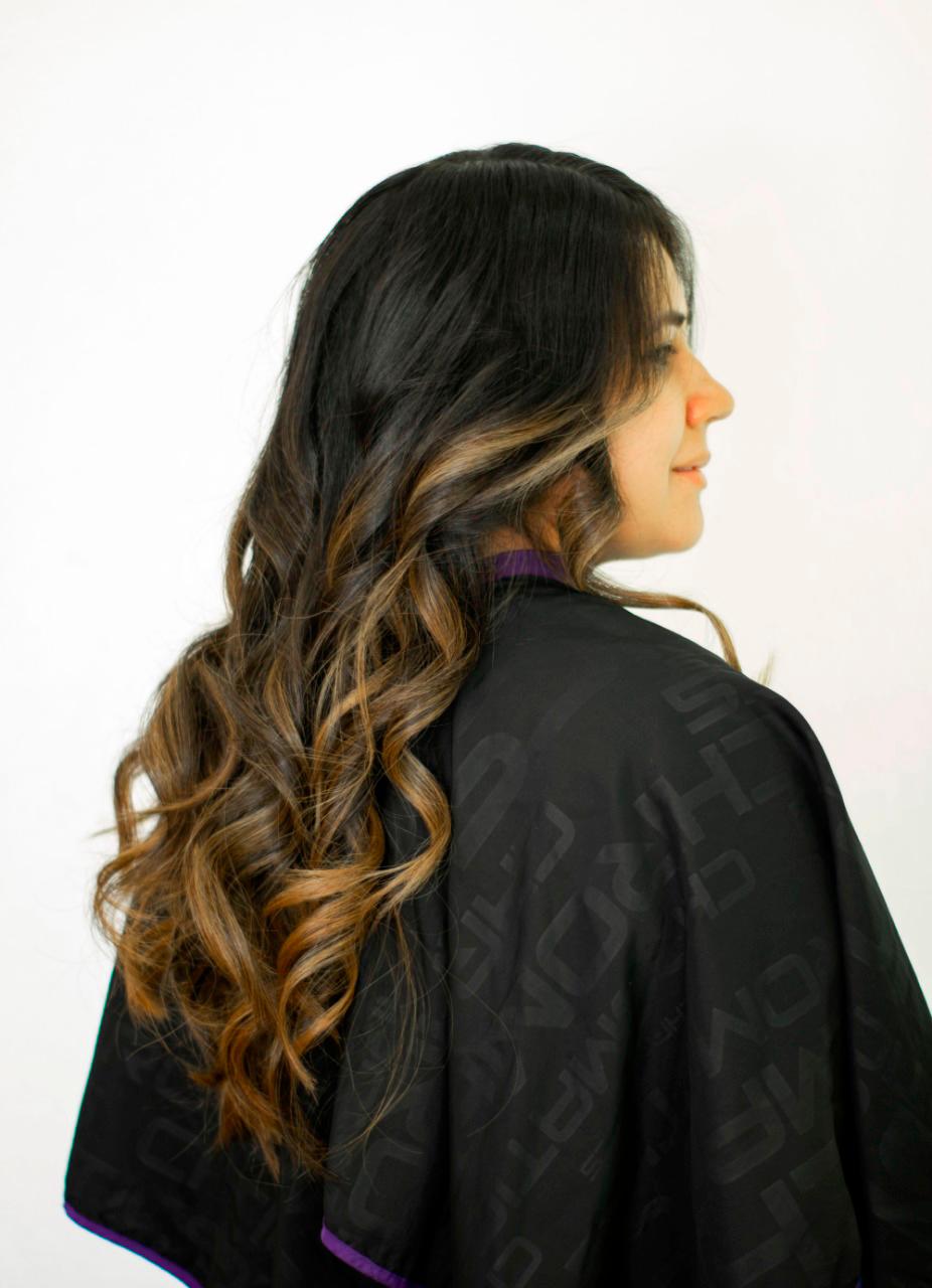 Balayage hecho por Wanda Cáceres