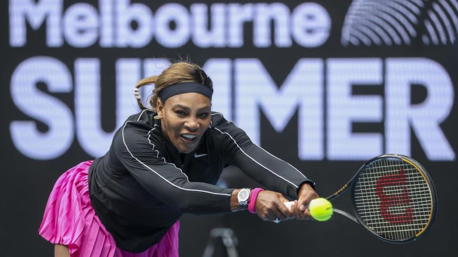 Serena Williams se pone a tono para el Abierto de Australia