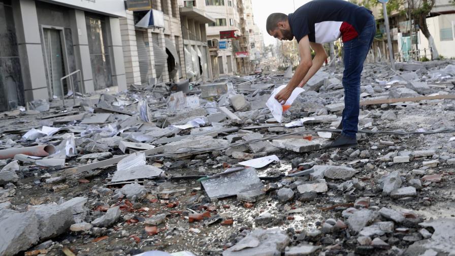 ONU: 38,000 desplazados en Gaza; 2,500 sin hogar por ataques