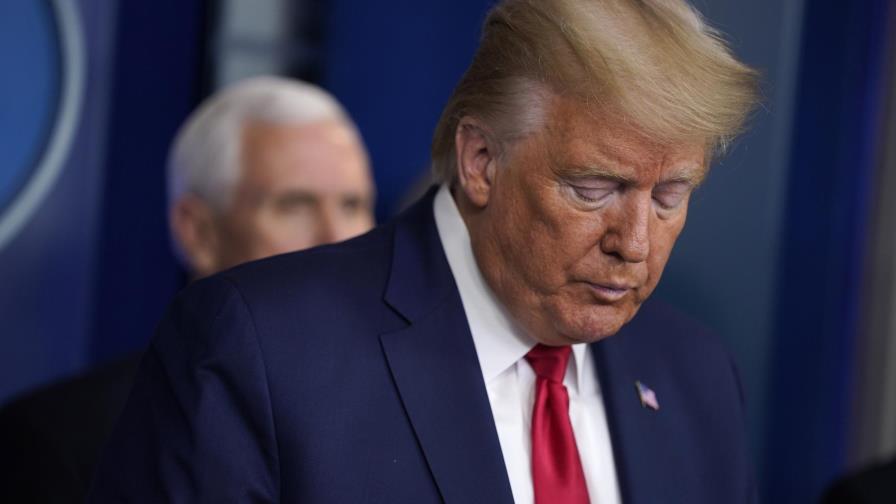 AP VERIFICA: Engañosos comentarios de Trump sobre virus AP VERIFICA: Engañosos comentarios de Trump sobre virus