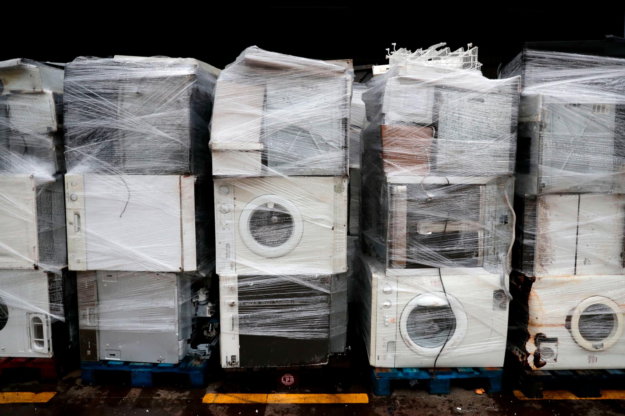 Otra vista general de las instalaciones de LIPOR, el Servicio Intermunicipal de Gestión de Residuos de la región de Oporto. 