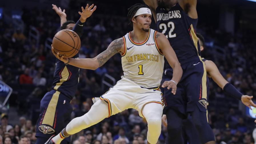 Russell salva juego ante Pelicans; Warriors ganan 106-102