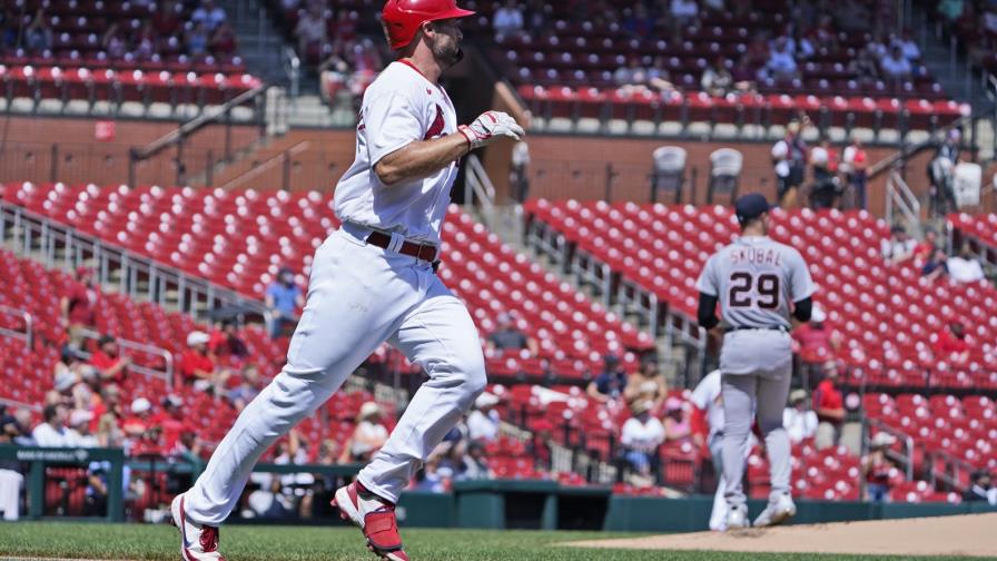Goldschmidt batea 2 jonrones; Cardenales vencen a Tigres