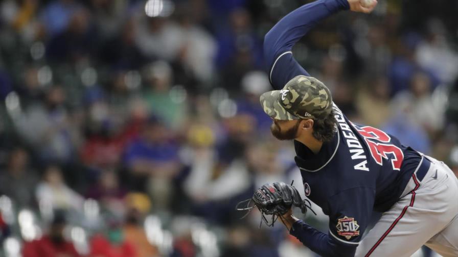 Anderson lanza sin hit hasta la 7ma; Bravos se imponen Anderson lanza sin hit hasta la 7ma; Bravos se imponen