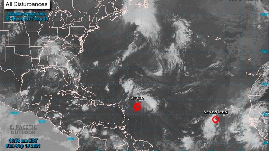 Tormenta tropical Peter se degrada en depresión al norte de Puerto Rico