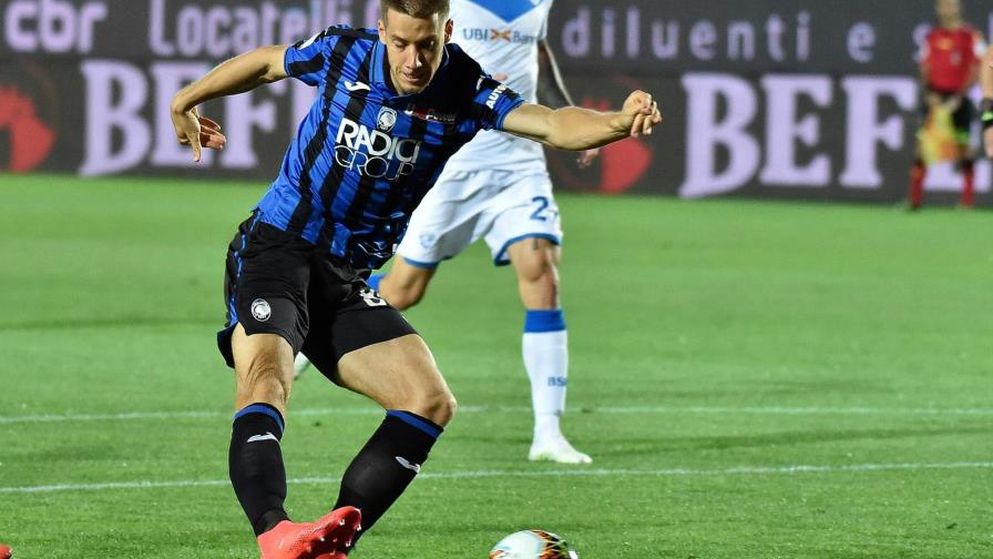 Con tripleta de Pašalic Atalanta vapulea al Brescia