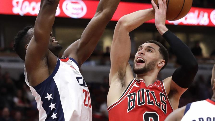LaVine conduce a Bulls a victoria sobre Wizards