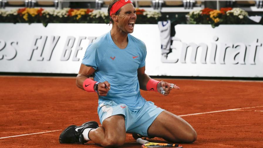 Nadal gana final del Abierto de Francia e iguala a Federer