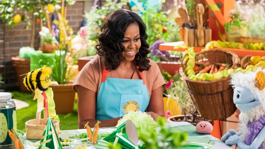Michelle Obama lanza programa de cocina para niños Michelle Obama lanza programa de cocina para niños