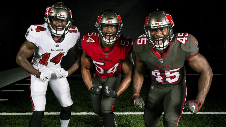 Bucs regresan a lo clásico con su nuevo uniforme