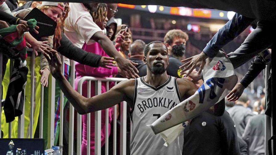 Durant aporta 31 puntos a triunfo de Nets sobre Hawks