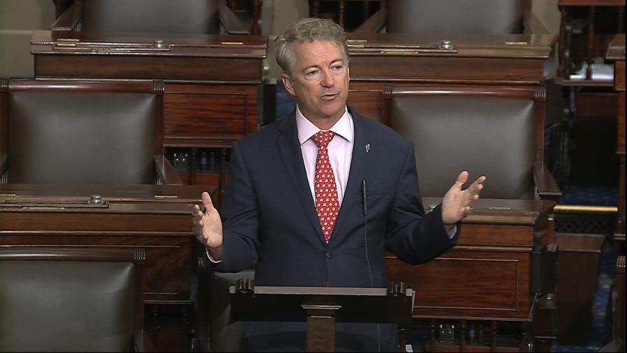 Senador estadounidense Rand Paul tiene coronavirus