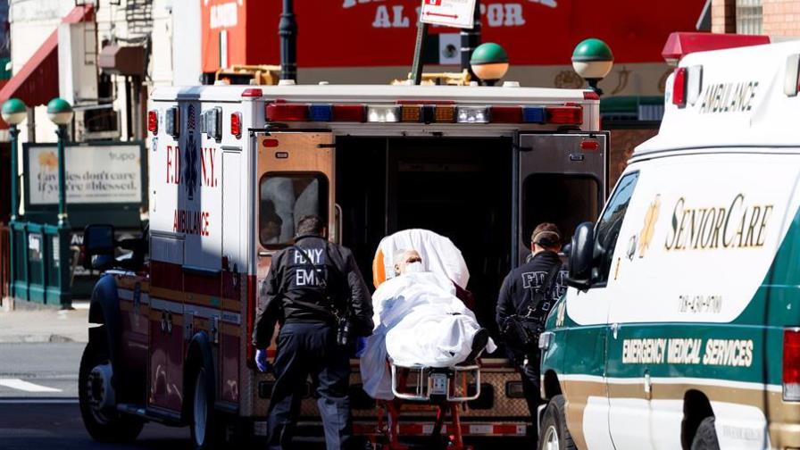 Nueva York prevé pico de casos a final de abril y un total de 16.000 muertos