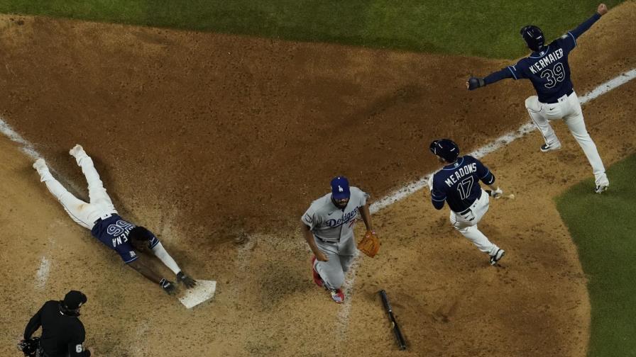 Con la serie igualada los Dodgers dominan bateo y picheo ante los Rays