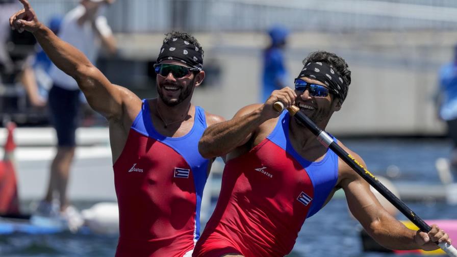 Cuba sorprende y se lleva el oro en canoa doble 1.000 metros