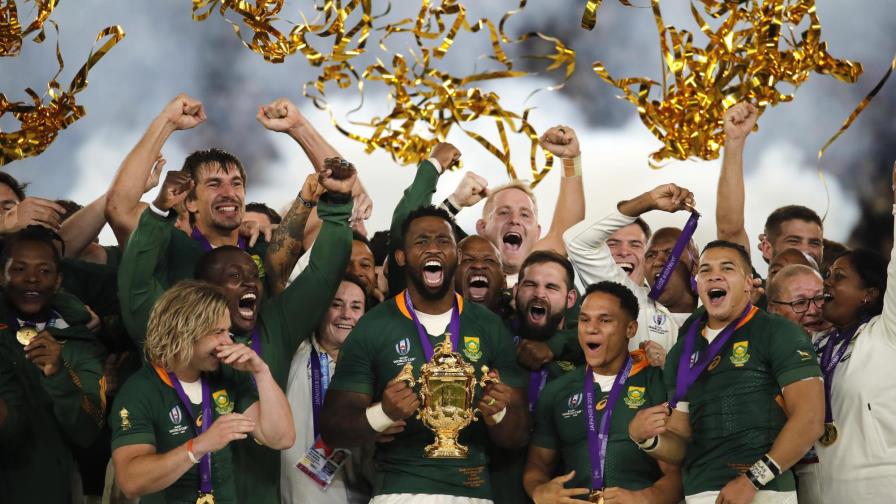 Sudáfrica conquista su tercer Mundial de rugby Sudáfrica conquista su tercer Mundial de rugby