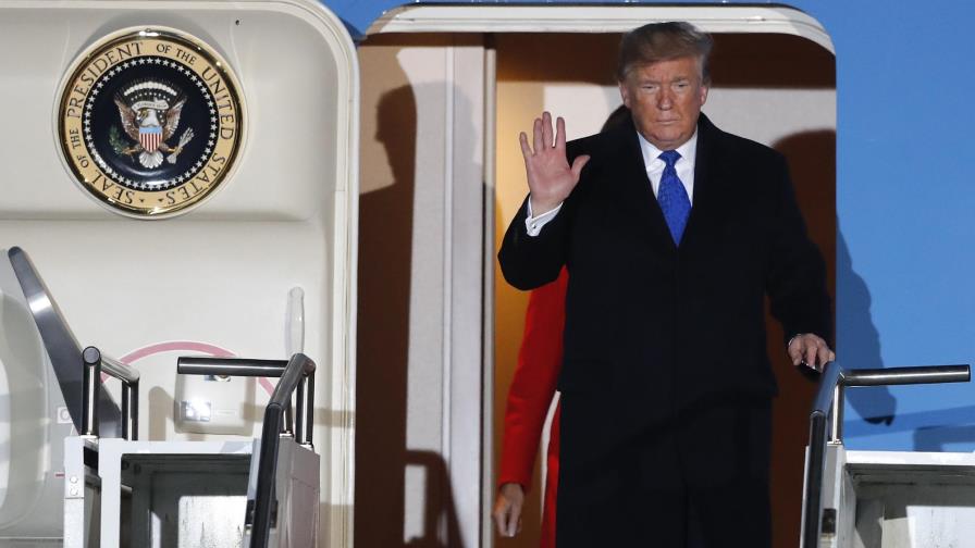 Juicio político empaña viaje de Trump para cumbre de la OTAN