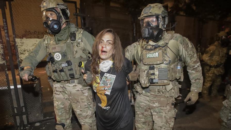 Portland demanda a gobierno federal por agentes en protestas Portland demanda a gobierno federal por agentes en protestas