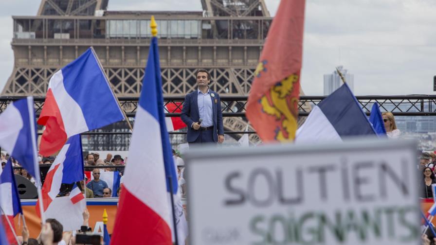 Francia: extrema derecha protesta contra certificación COVID