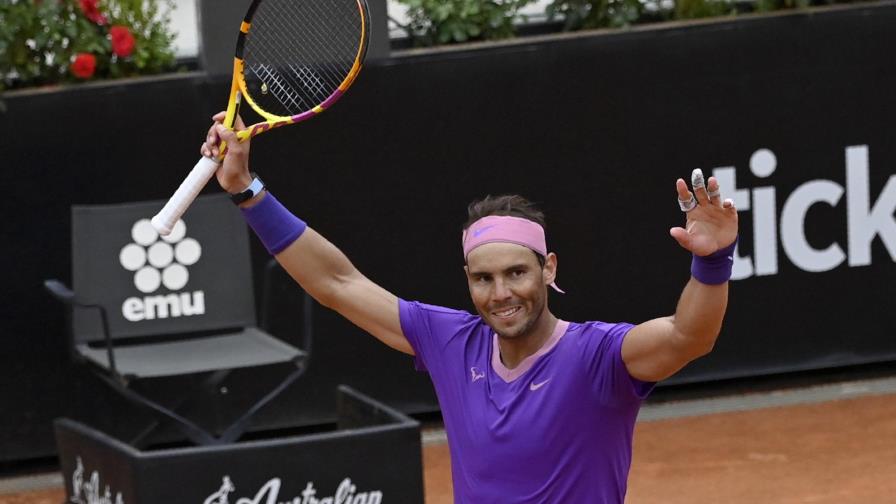 Nadal por fin vence a Zverev y avanza a semis en Roma