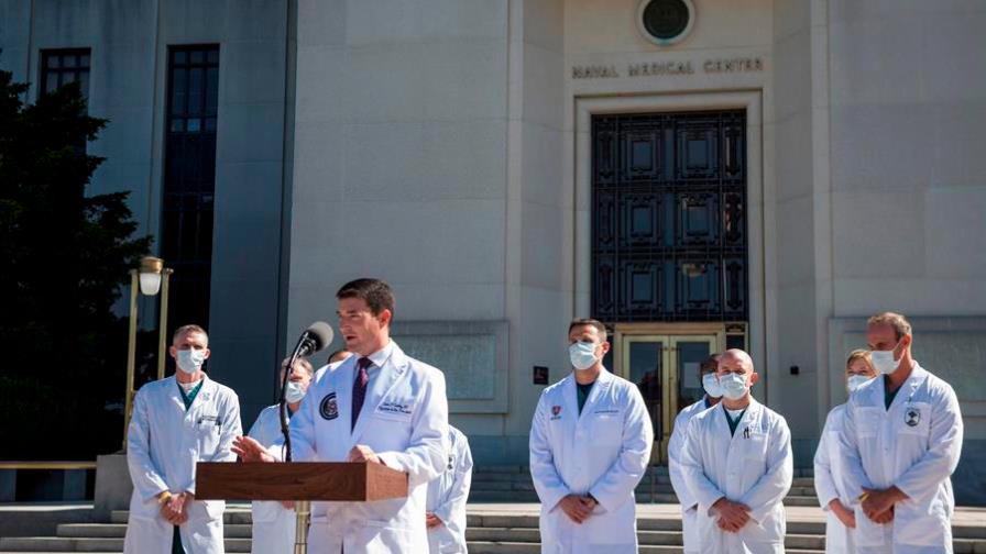 Trump podrá participar en actos públicos a partir del sábado, según su médico