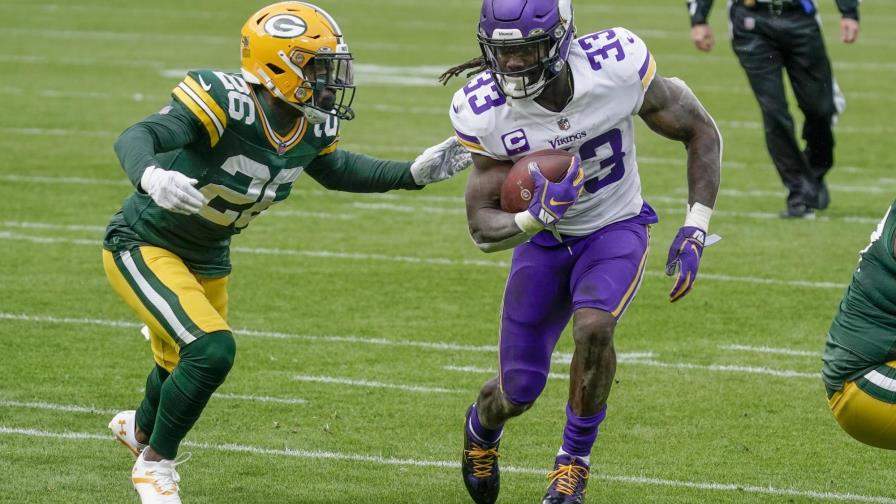 Con 4 touchdowns de Cook, Vikings vencen a Packers